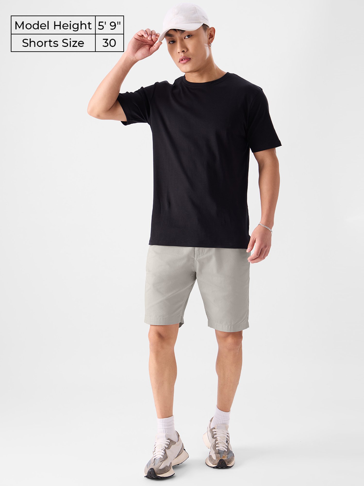 The Souled Store Grey Regular Fit Shorts