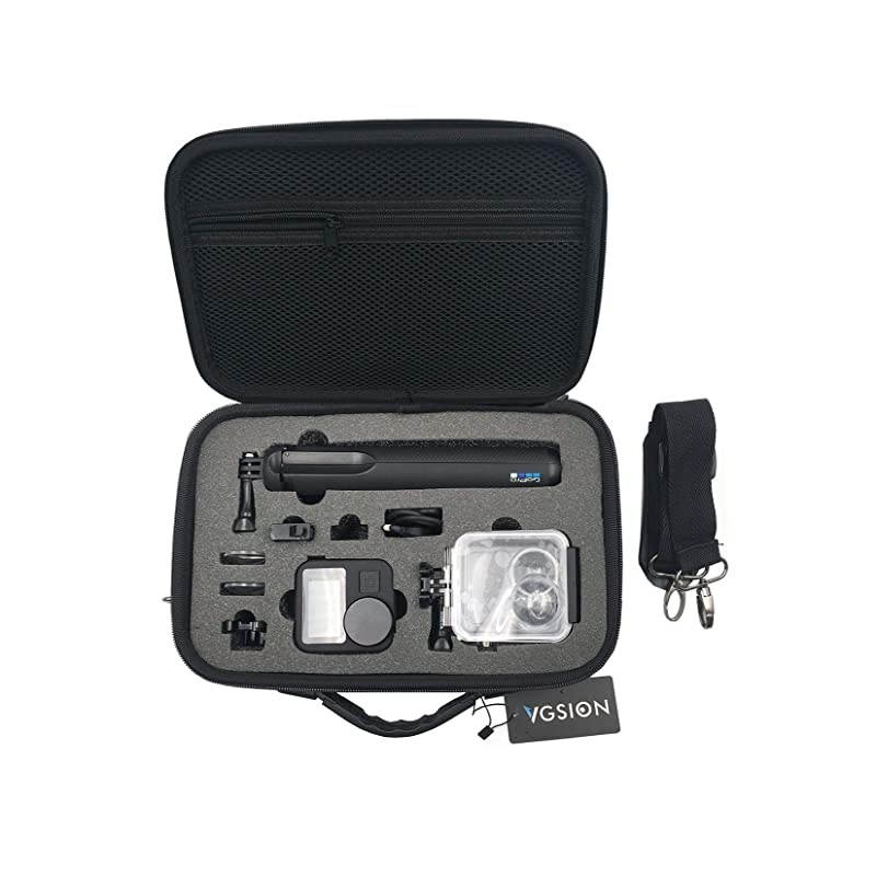 Hard Shell Bag Carrying Case for GoPro Max with Shoulder Belt
