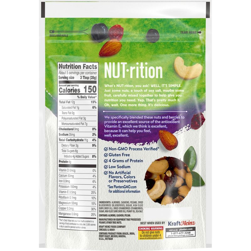 Planters NUT-rition Antioxidant Deluxe Nut Mix - 5.5oz