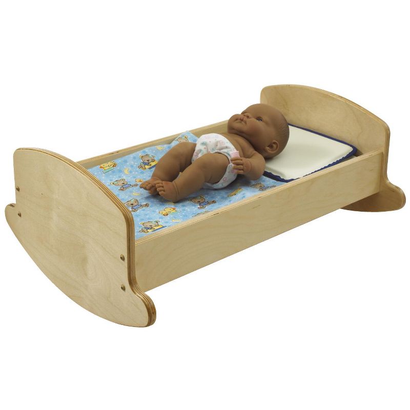 Childcraft Baby Doll Cradle, 25-1/4 x 18 x 10 Inches