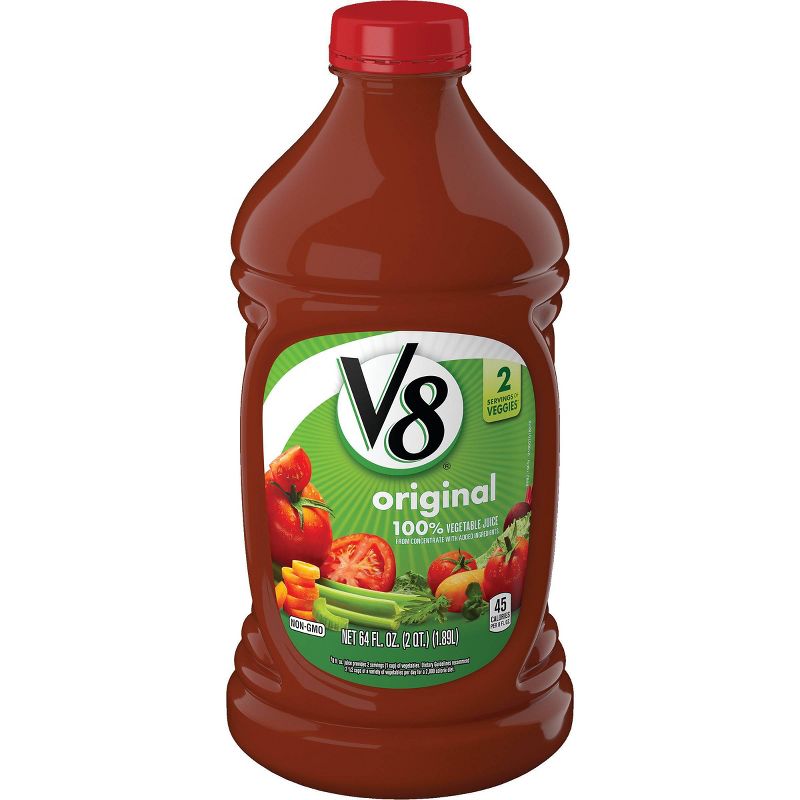 V8 Original 100% Vegetable Juice - 64 fl oz Bottle