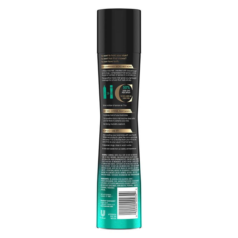 TRESemme Compressed Extend Hairspray Hold Level 4 - 5.5oz