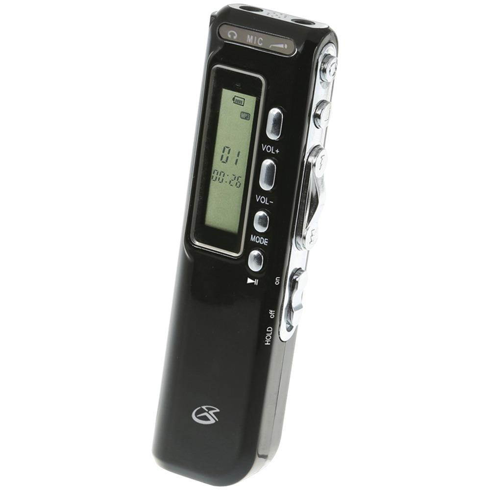 GPX PR047B 4GB Digital Voice Recorder