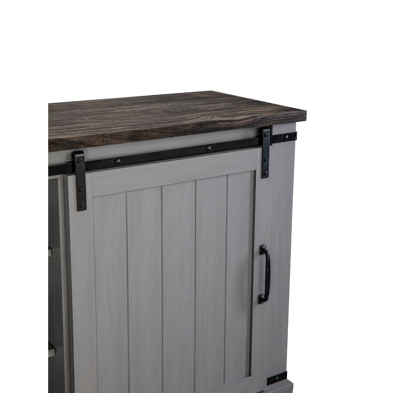 47" TV Stand For TVs up to 52" Gray - Home Essentials