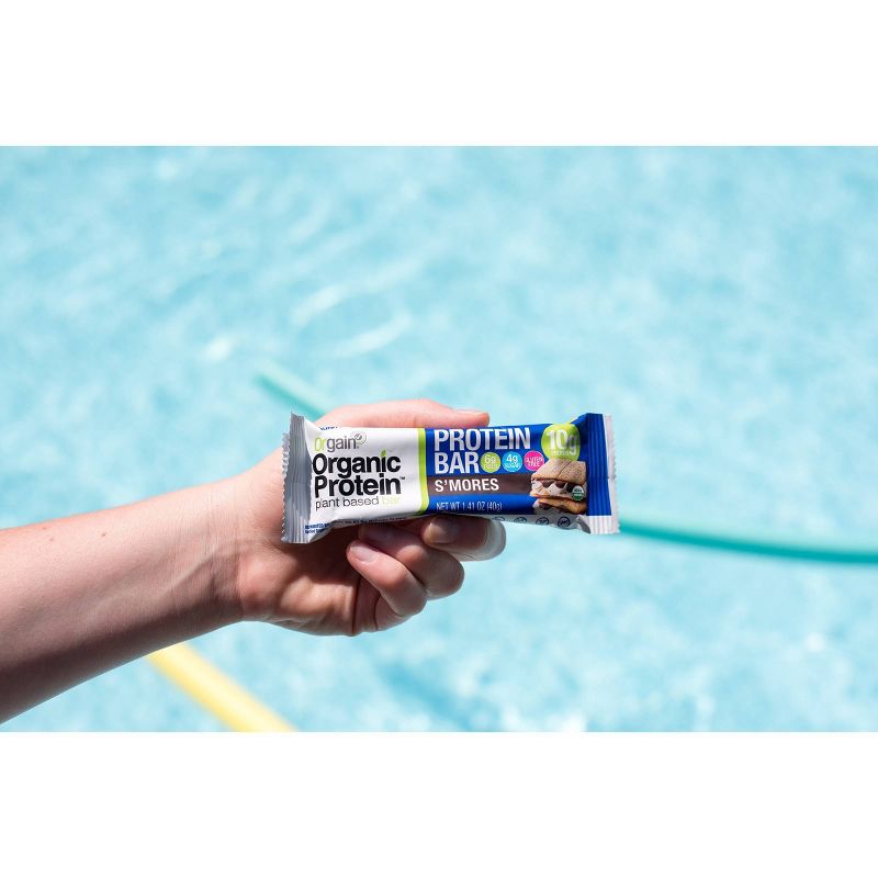 Orgain Organic Vegan Protein Bar - S'mores - 12ct
