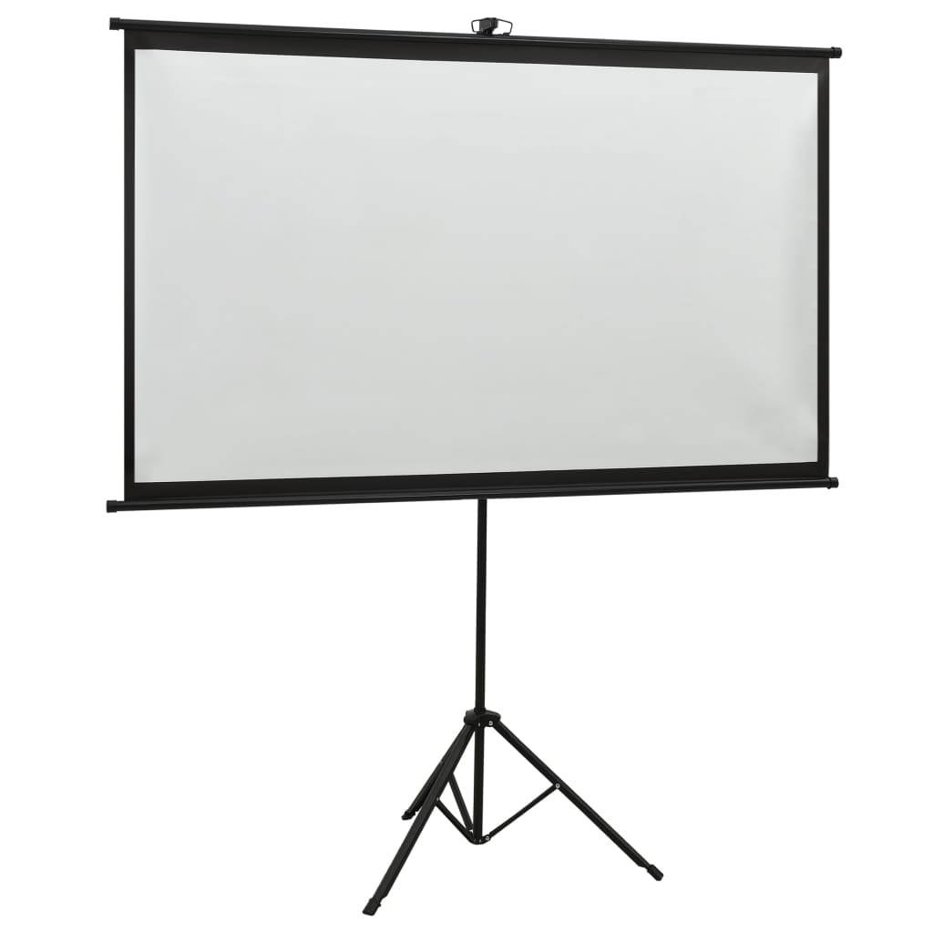 vidaXL Projection Screen with Tripod 60" 16:9 Home Theater Screen Presentation