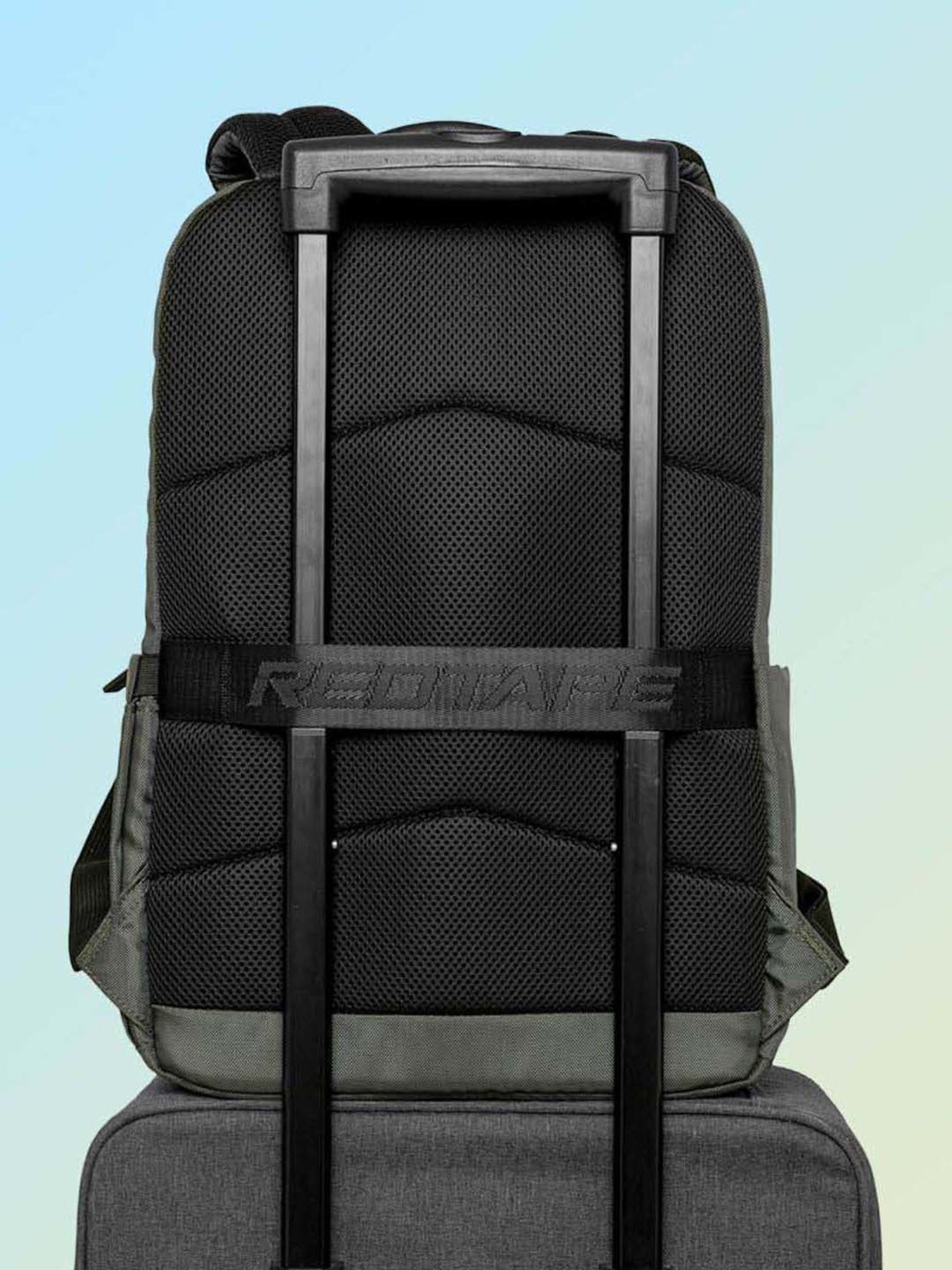 Red Tape 28 Grey Large Laptop Backpack