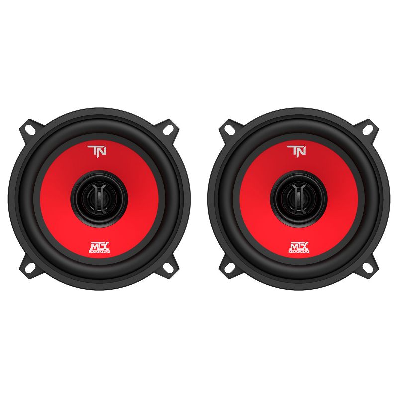 MTX TERMINATOR5 35 Watt RMS 2 Way Polypropylene Coaxial Car Speakers, Pair (2 Pack)