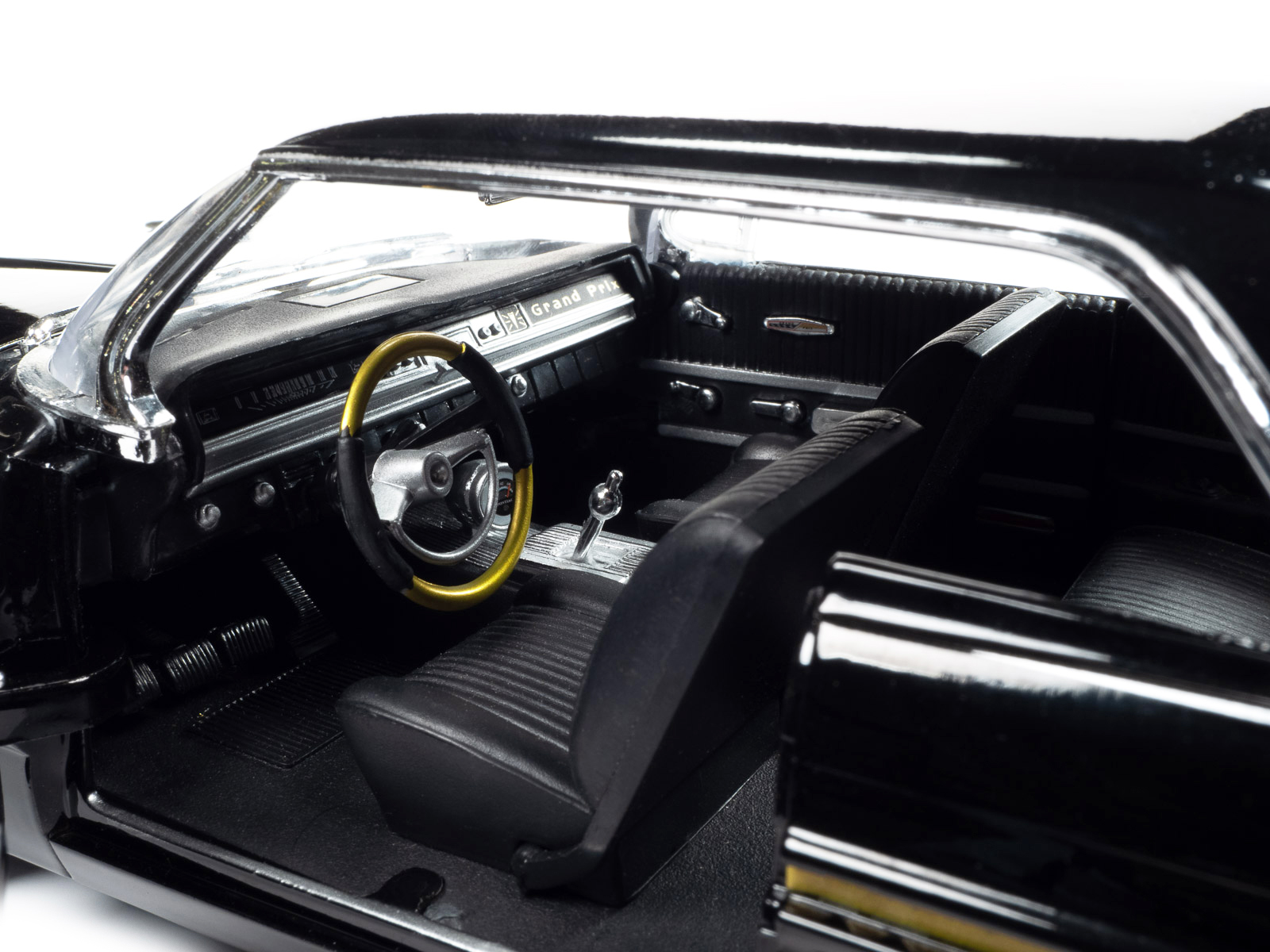 1967 Pontiac Bonneville Champagne Gold Metallic with White Top Limited Edition to 200 pieces Worldwide 1/43 Model Car by Goldvarg Collection