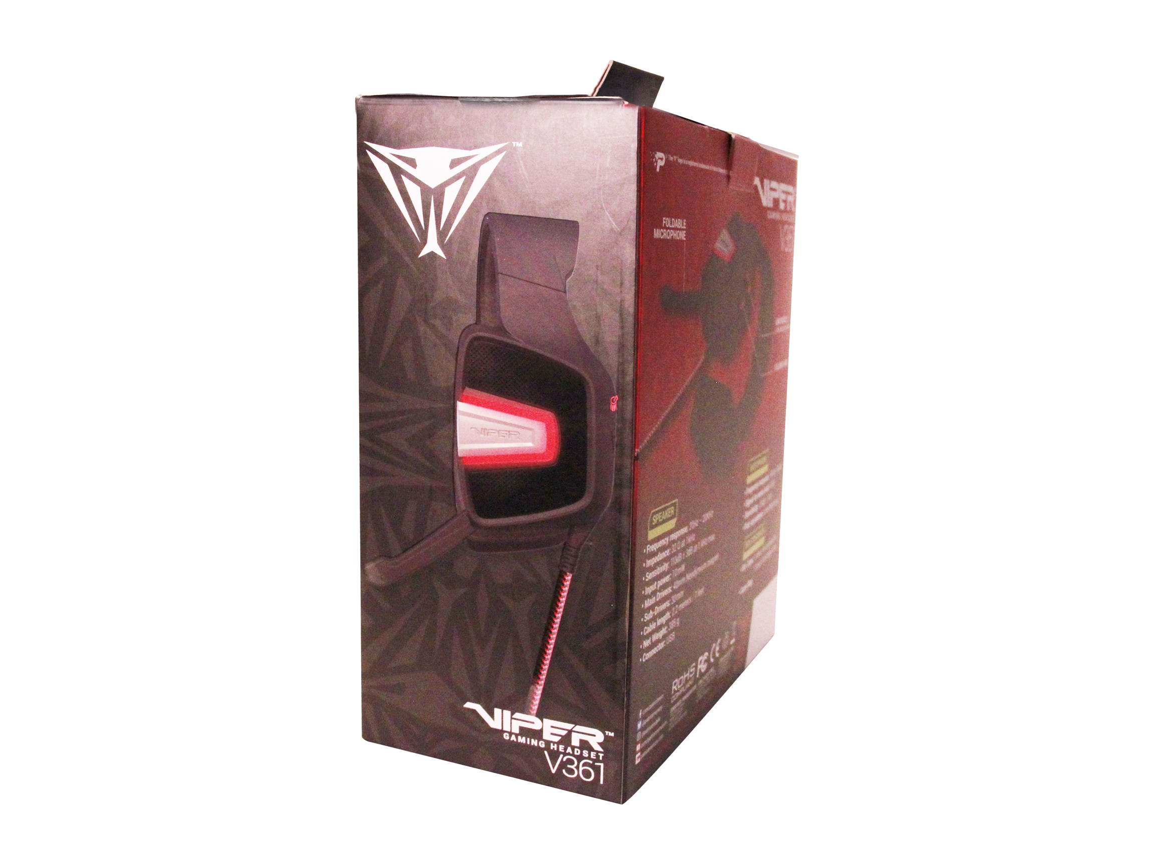 PATRiOT Viper V361 7.1 Virtual Surround Gaming Headset