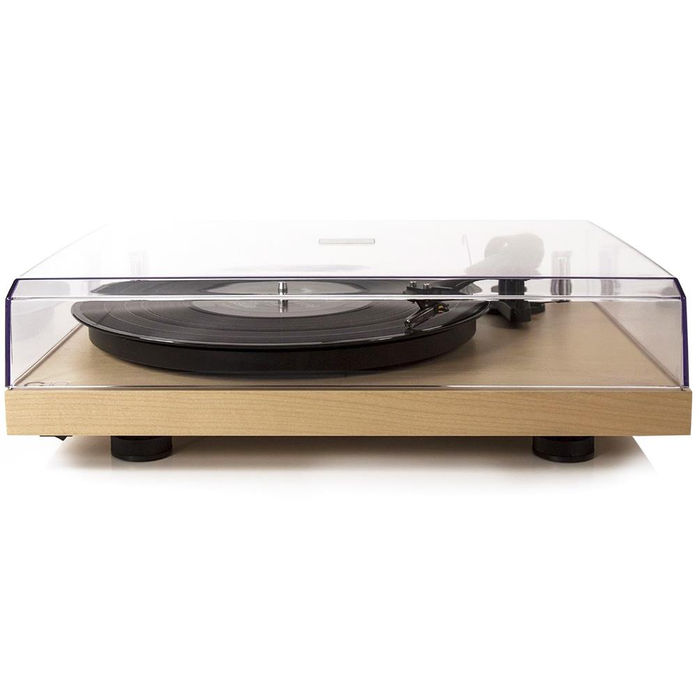 Crosley C10A-NA 2-Speed Pro-Ject Tone Arm Manual Belt Driven Turntable - Natural