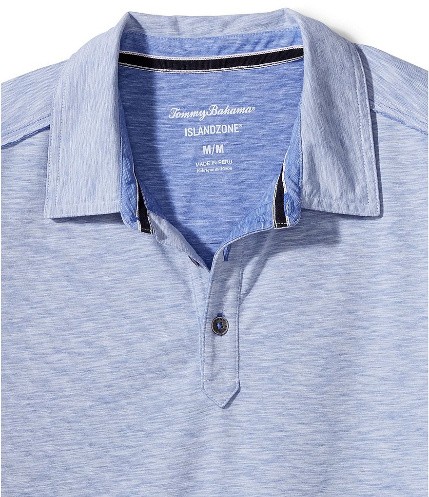 Tommy Bahama Big & Tall Fray Day Harbor Short-Sleeve Polo Shirt