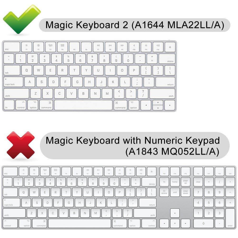 All-inside Ombre Red Cover for Apple Magic Keyboard (MLA22LL/A) with US Layout
