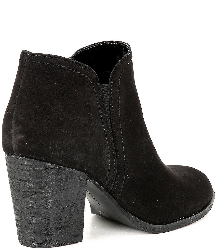 Alex Marie Gleneva Suede Chelsea Block Heel Booties
