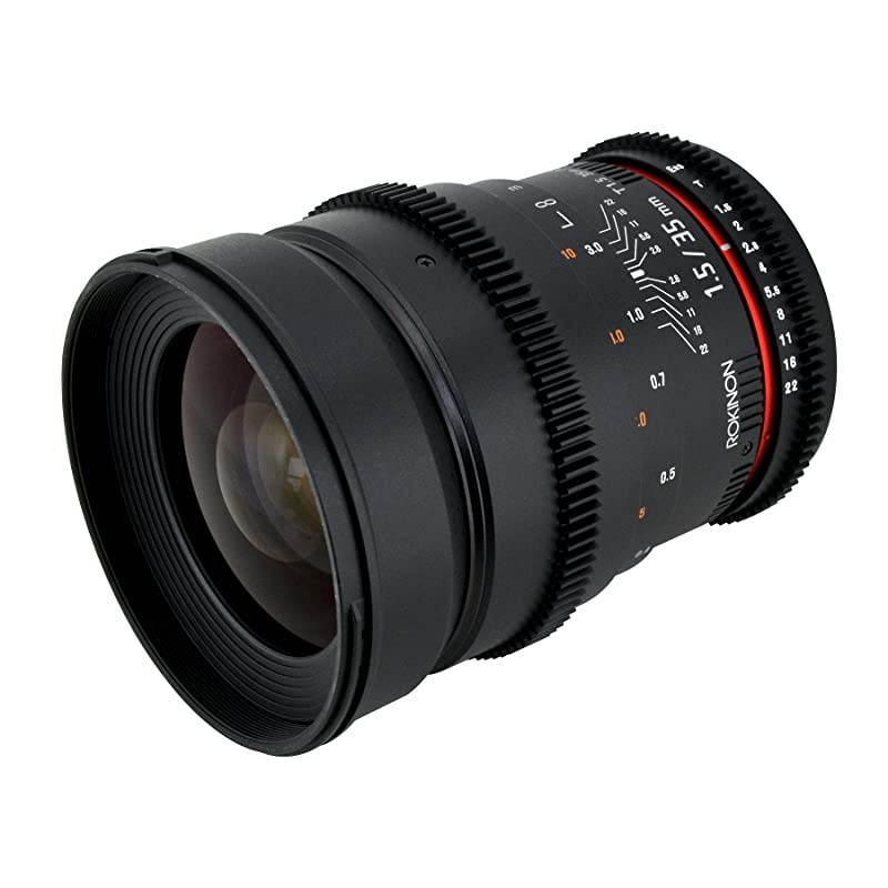 CV35-NEX 35mm t/1.5 Aspherical Wide Angle Lens with De-Clicked Aperture for Sony E-Mount (NEX)Fixed Lens