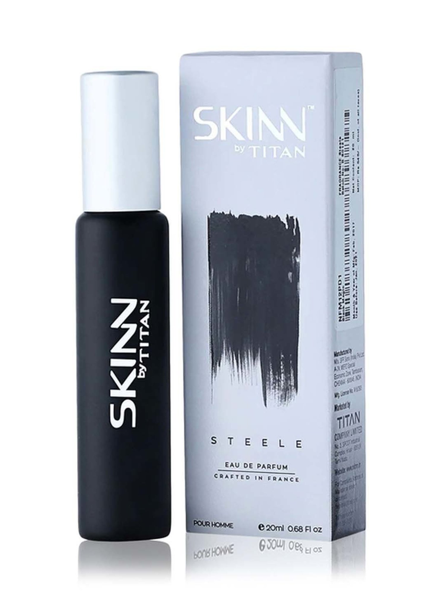 Skinn by Titan Steele Eau de Parfum for Men - 20 ml