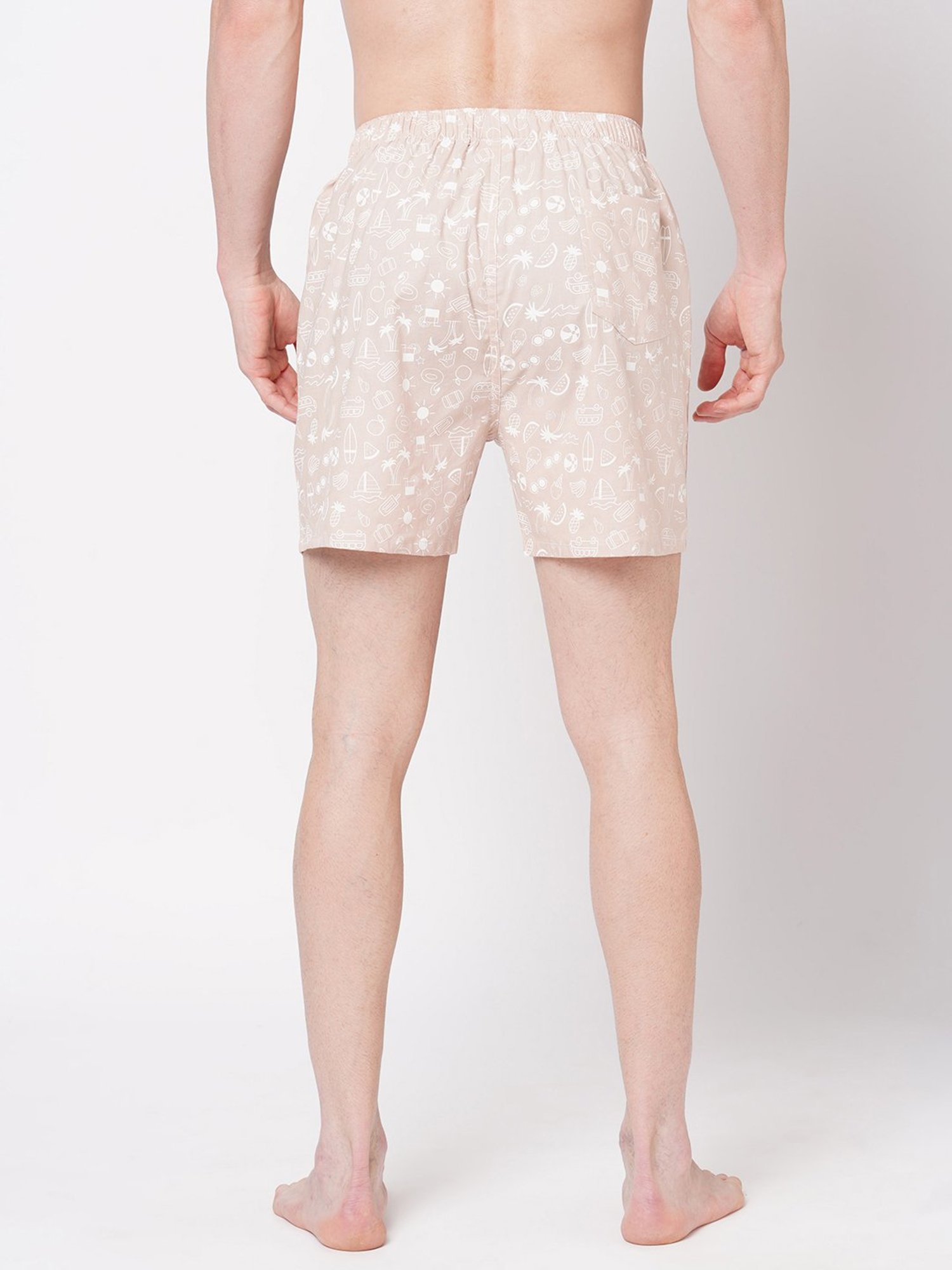 Fitz Multicolor Printed Boxer Shorts - Pack of 3