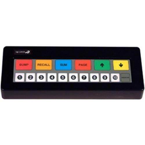 Bematech KB1700P-B-BK KB1700  17 KEY PROGRAMMABLE KEYPAD (BUMP BAR)  BLACK  PS2 CABLE  LEGEND SHEET B