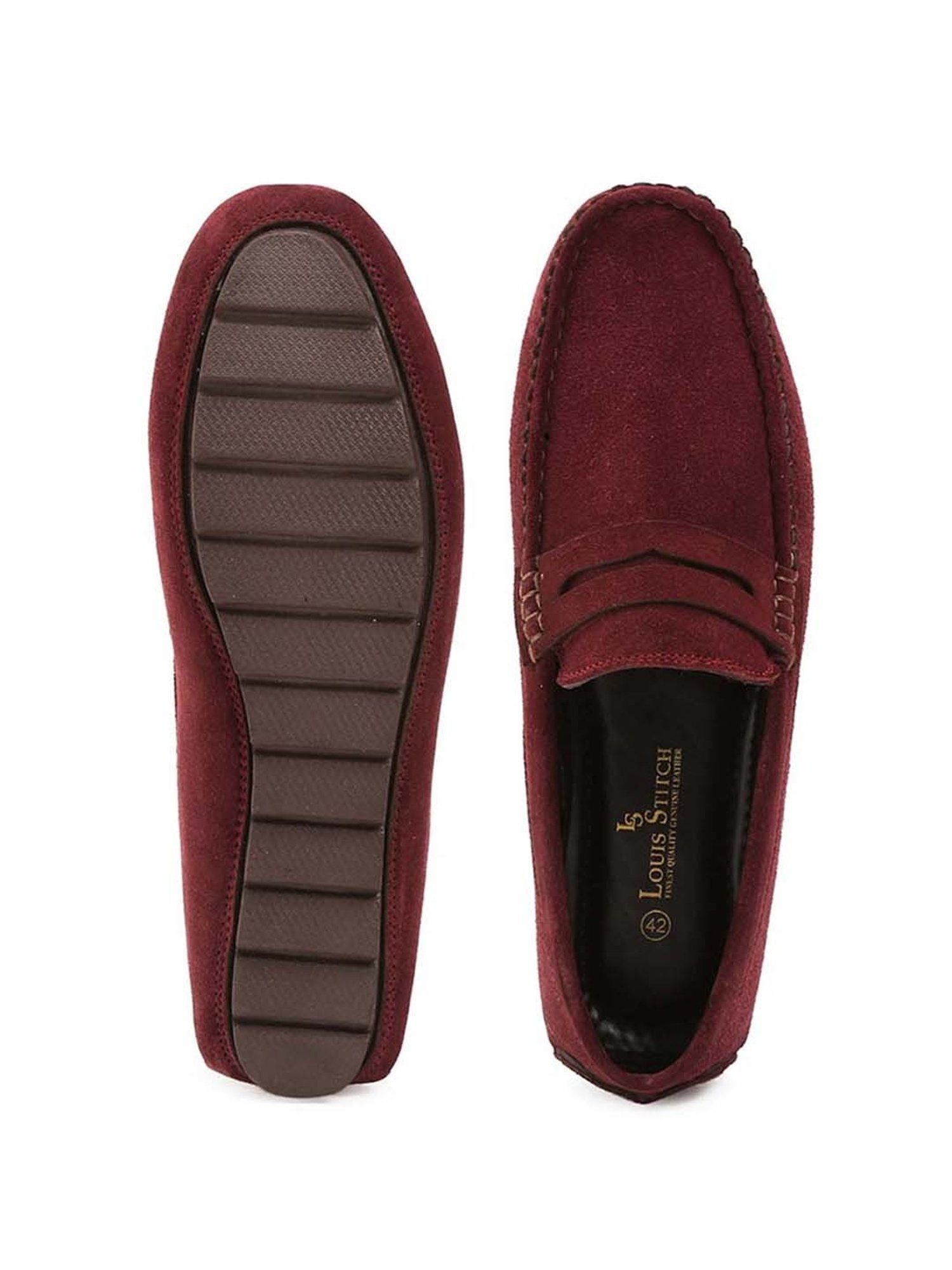 Louis Stitch Men's Rosewood Casual Loafers