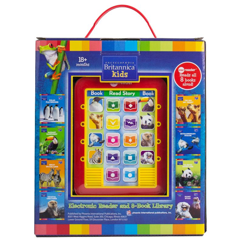 Encyclopedia Britannica Electronic Me Reader 8-book Boxed Set