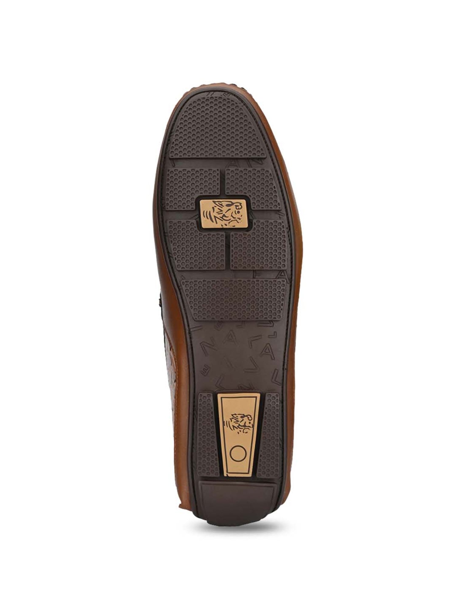 El Paso Men's Tan Casual Loafers