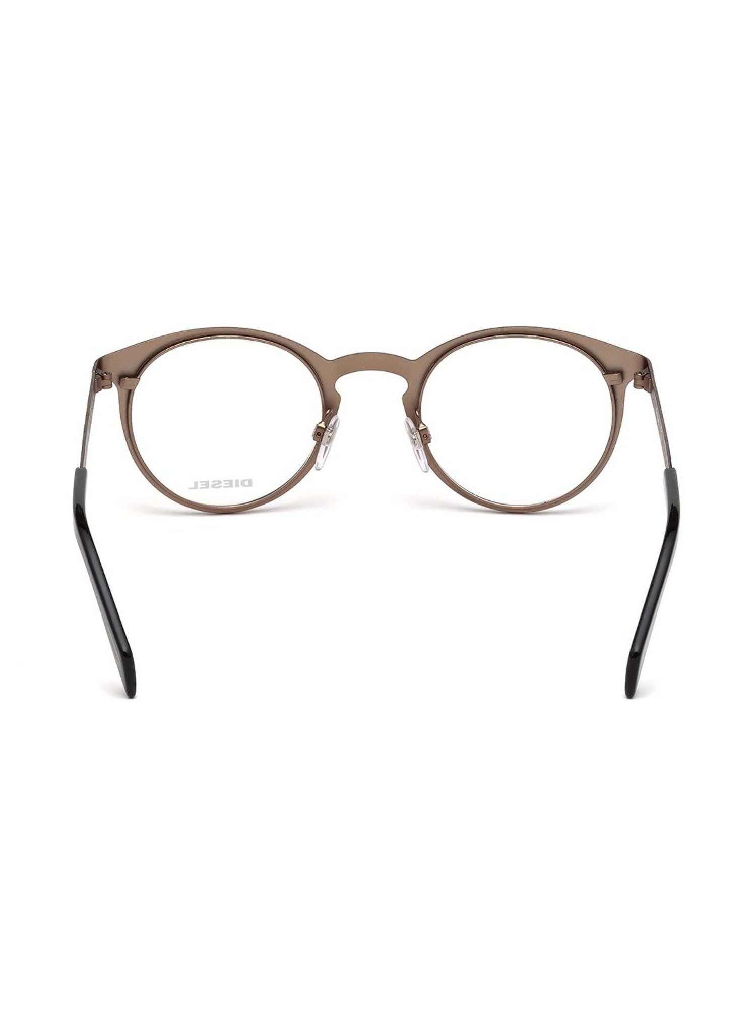 DIESEL DL5221 48 092 Black Full Rim Round Frame