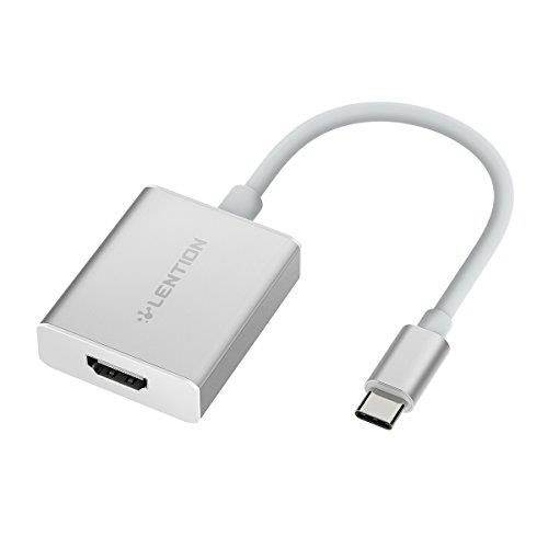 lention usb c to 4k hdmi digital av adapter compatible 2018 2019 macbook air & ipad pro, macbook pro 13/15 (thunderbolt 3), chr