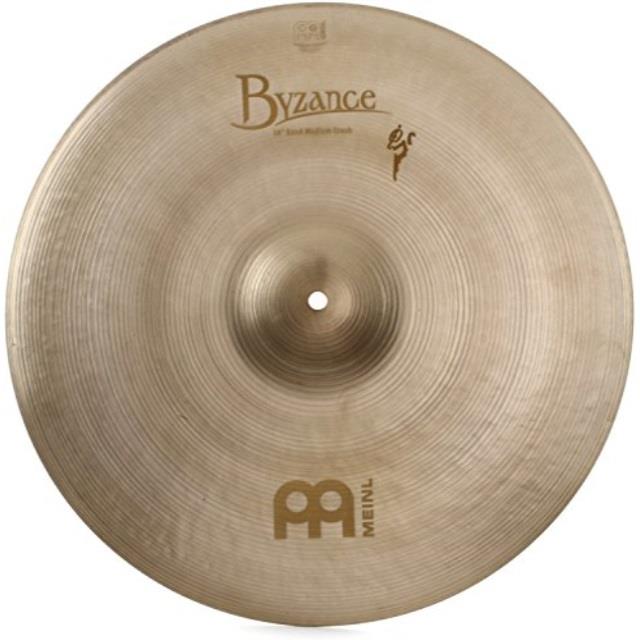 meinl cymbals b18samc byzance vintage 18" sand medium crash cymbal