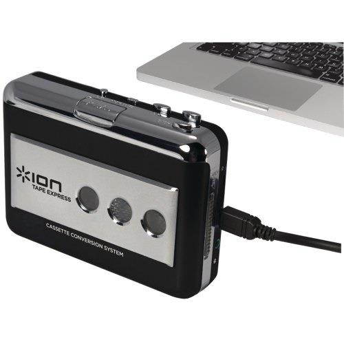 ion tape express usb cassette tape to mp3 converter