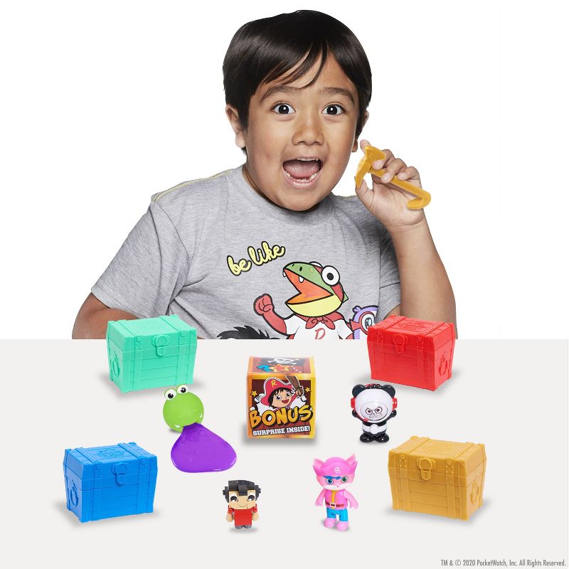 Ryan's World Pry and Smash Surprise Treasure - 6pc