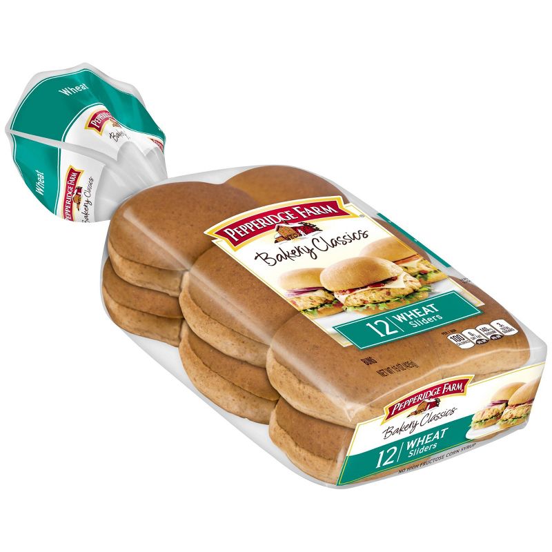 Pepperidge Farm Bakery Classics Wheat Slider Buns - 15oz/12ct