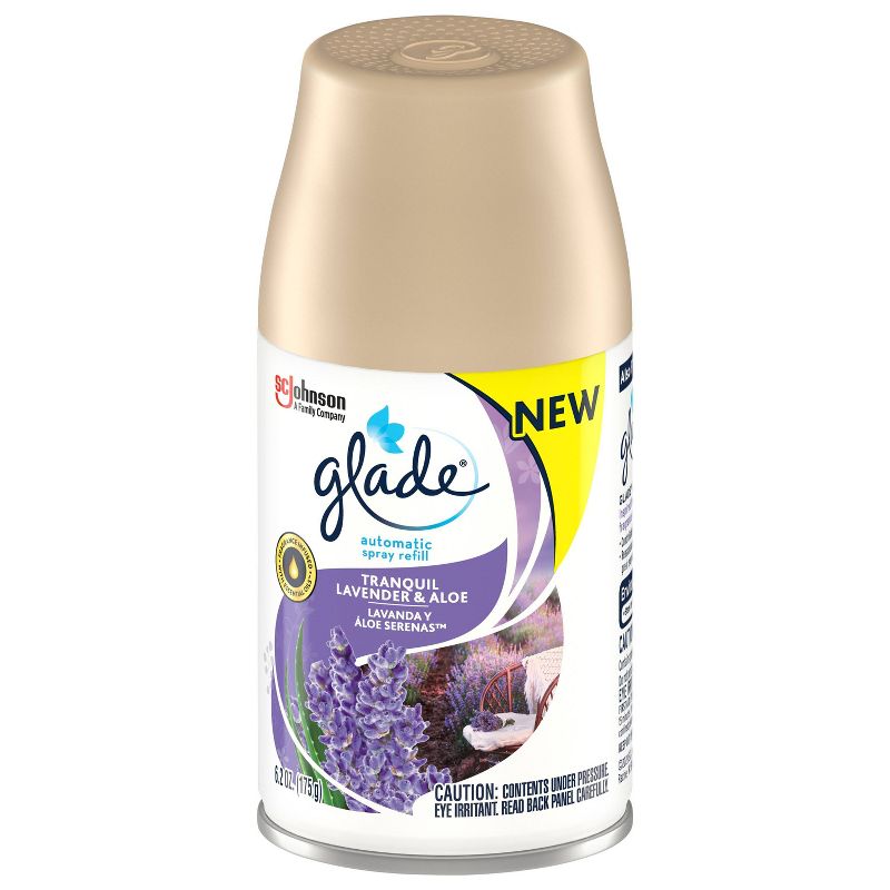 Glade Lavendar and Aloe Automatic Spray Refill - 6.2oz
