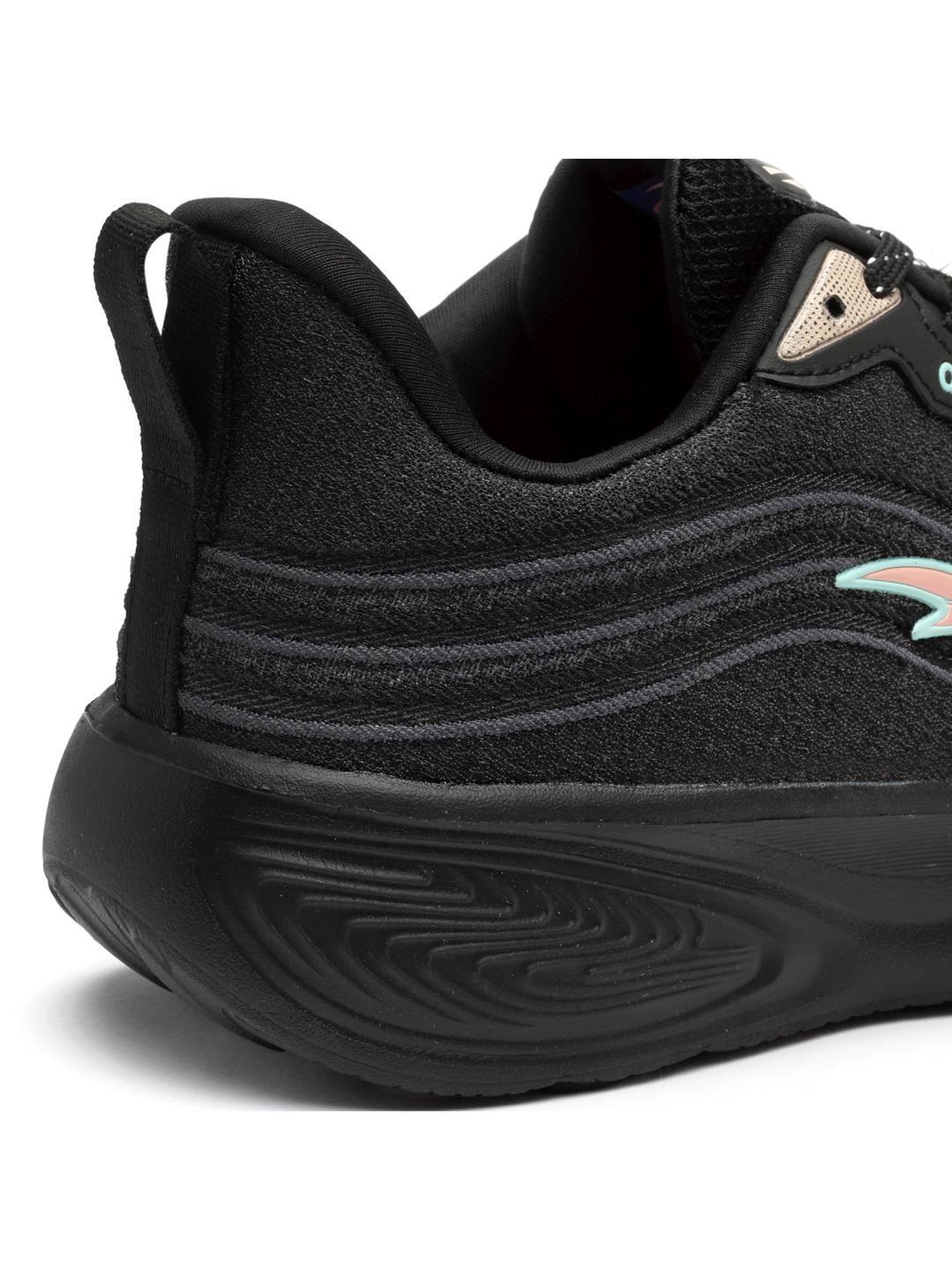 Asian Women's Black Running Shoes