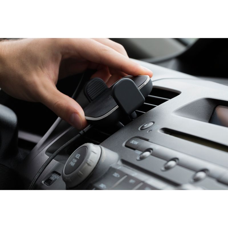 TYLT Qi Wireless Charger Car Vent Mount - Black