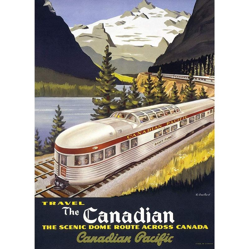 Eurographics Inc. CP Rail The Canadian 1000 Piece Jigsaw Puzzle