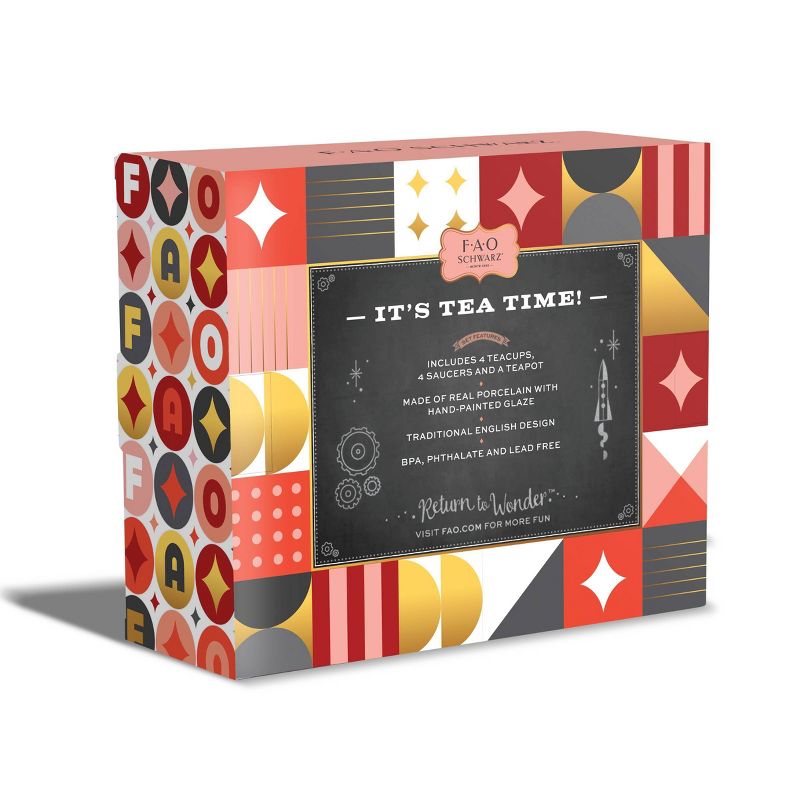 FAO Schwarz Ceramic Tea Party Set - 9pc