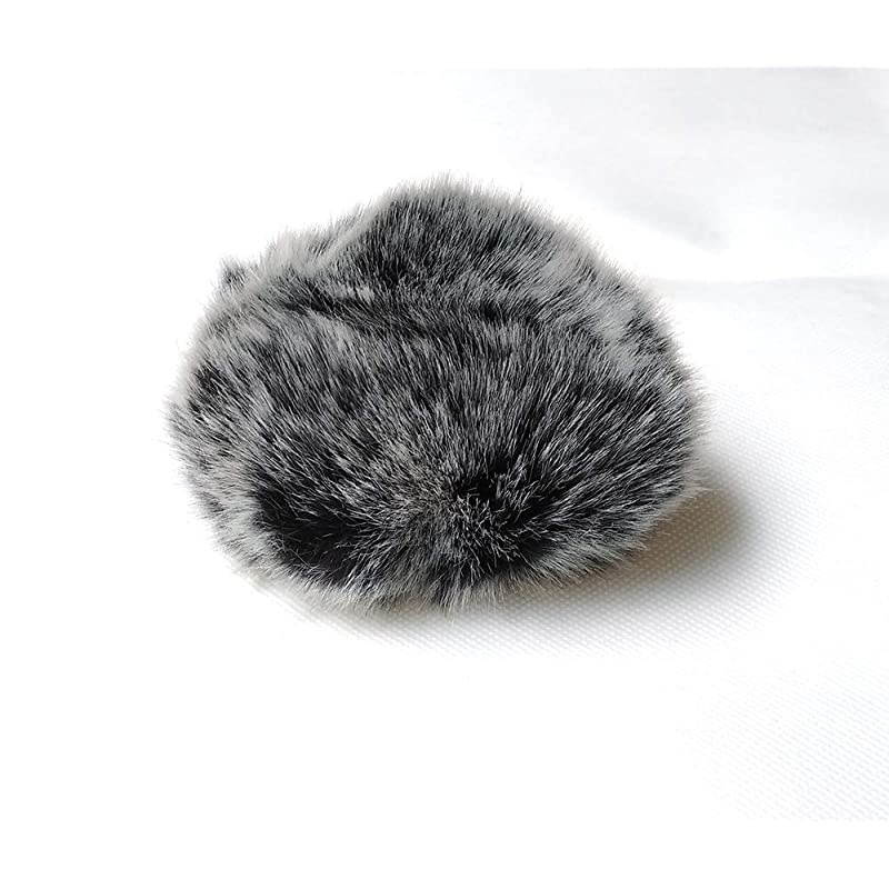 Wind Tech MicMuff Fitted Fur Windshield Windscreen Compatible for Zoom h1n Handy Digital Recorder Zoom H1N