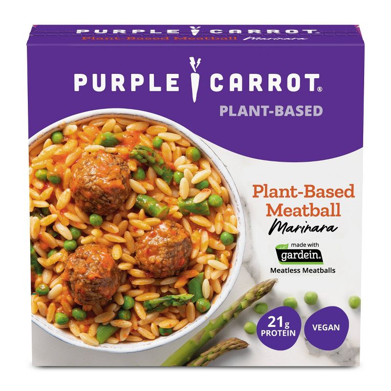 Purple Carrot Frozen Plant-Based Meatball Marinara - 10.75oz