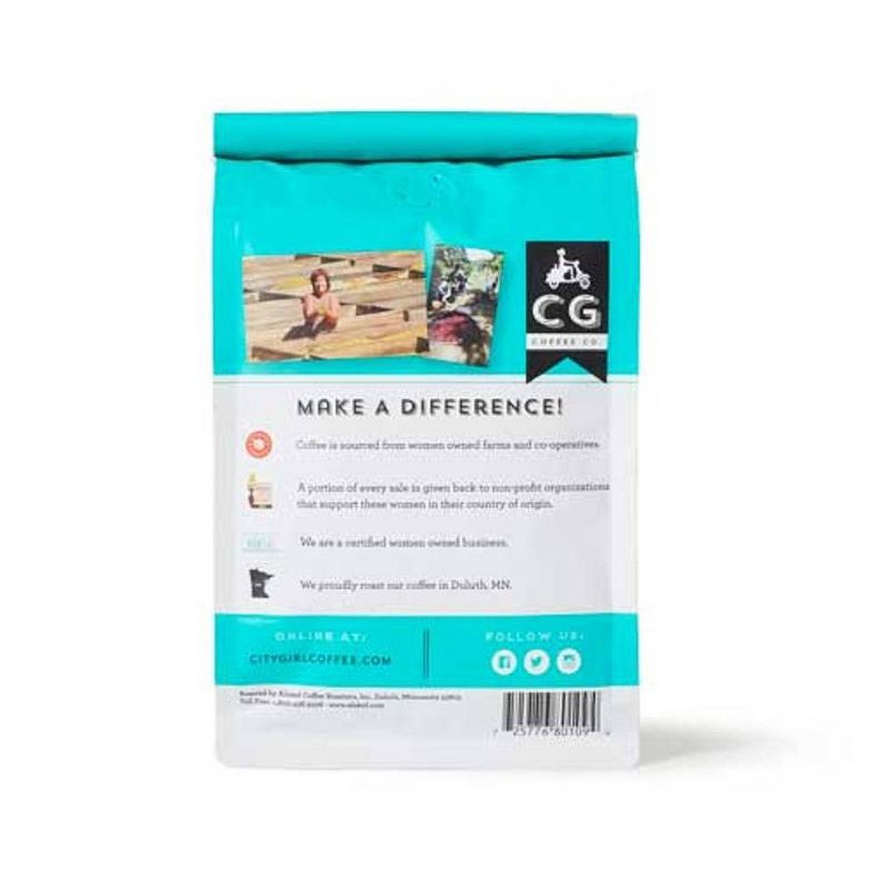 City Girl Coffee Organic Guatemala Café Femenino Medium Roast Ground Coffee - 12oz