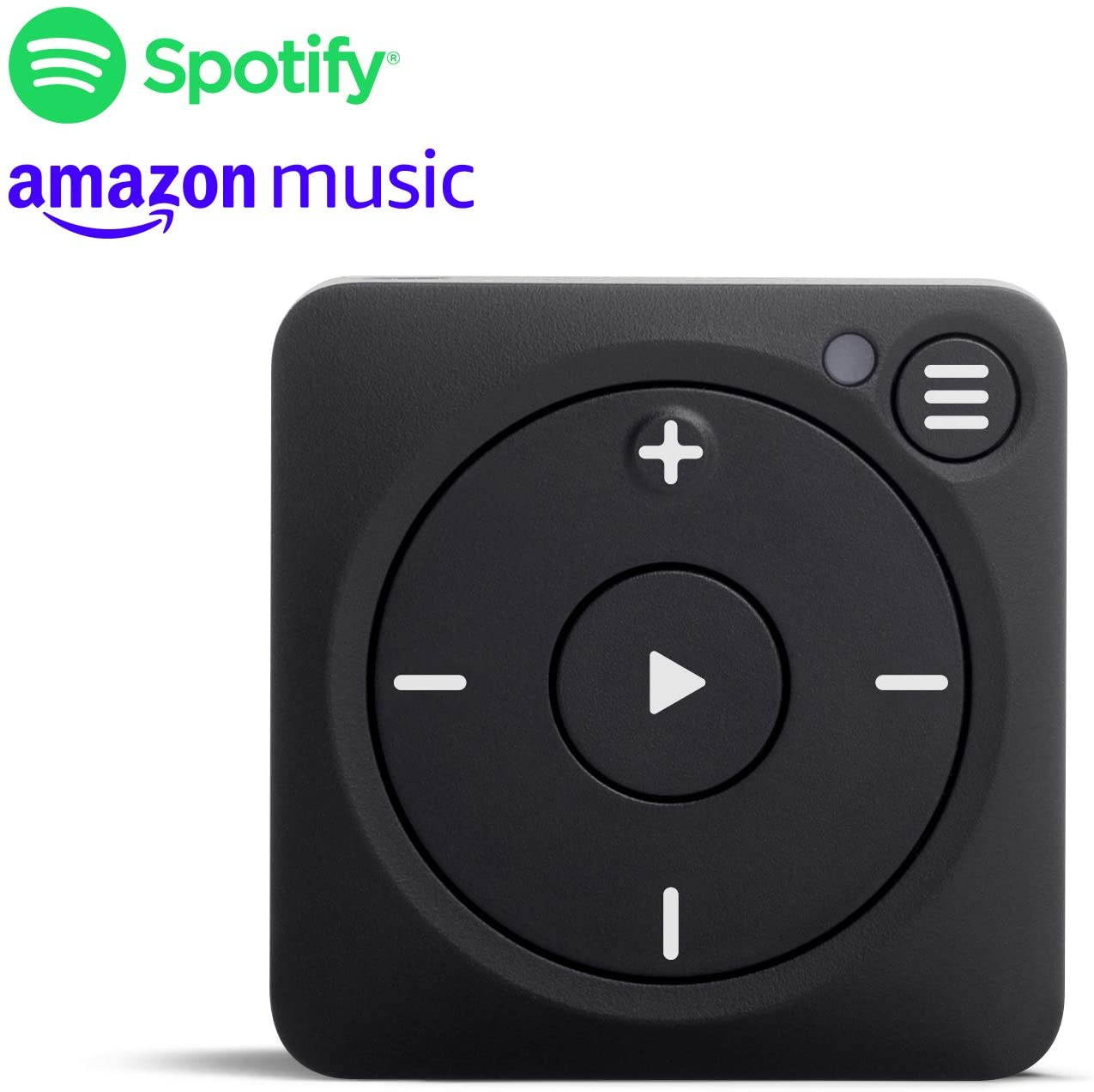Mighty Vibe Spotify Music Player - Bluetooth & Wired Headphones - 1,000+ Song Storage - No Phone Needed - Black