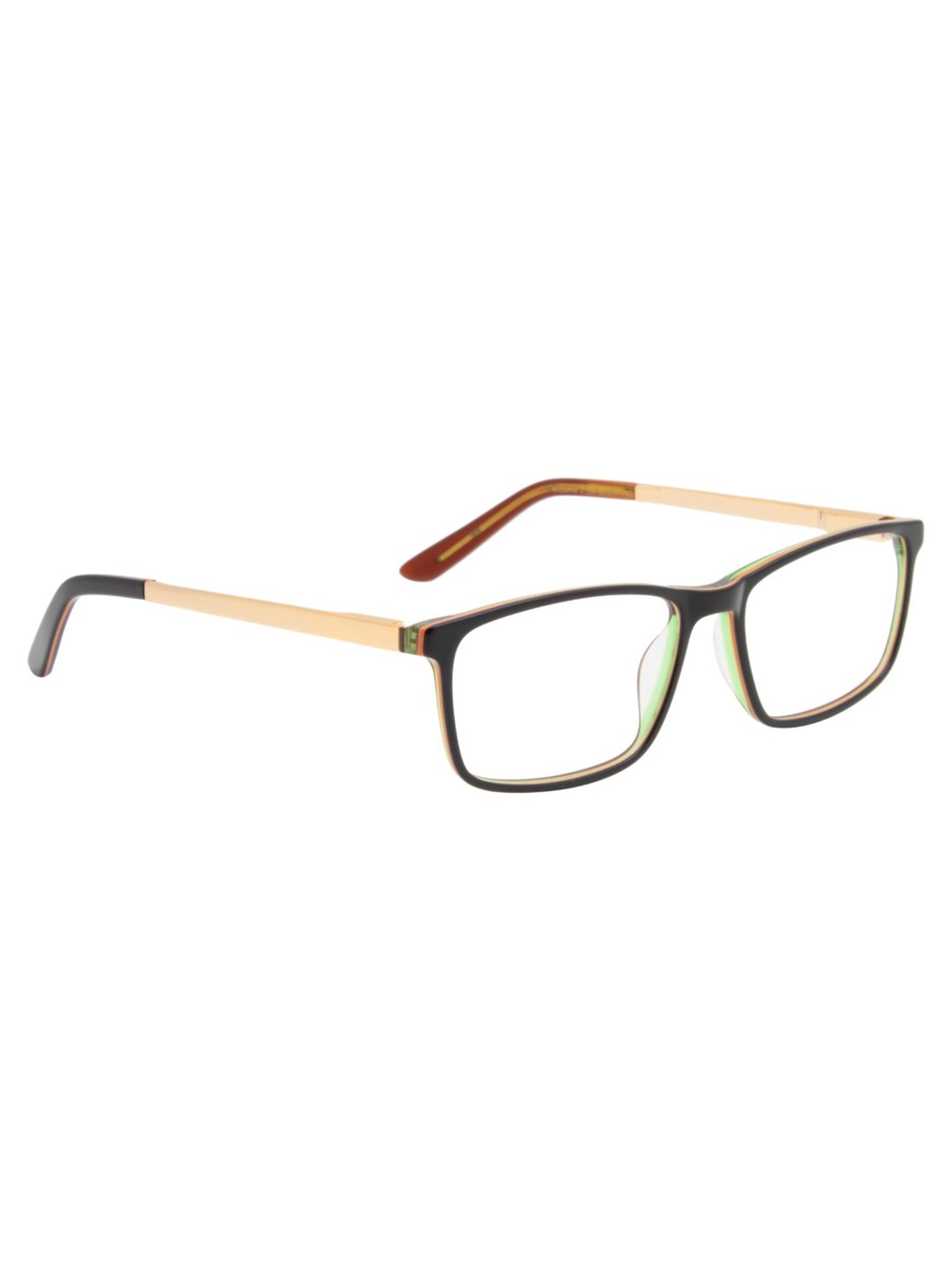 Ted Smith Green Rectangular Unisex Eye Frames