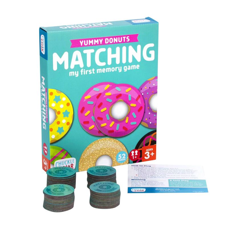 Chuckle & Roar Matching Game Yummy Donuts