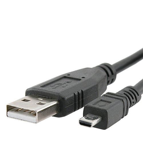 Nikon Coolpix L28 Digital Camera USB Cable 5' USB Data cable - (8 Pin) - Replacement by General Brand
