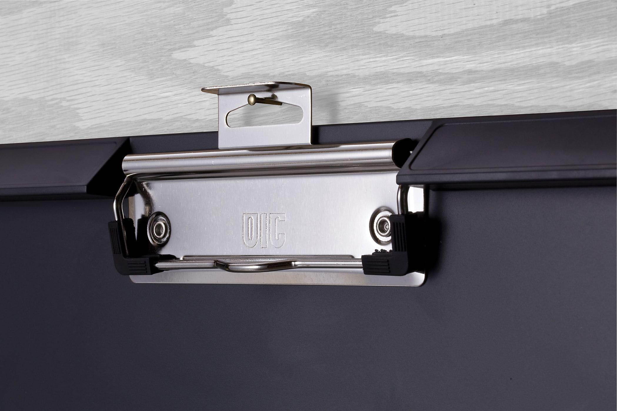 Officemate OIC Klip & File Landscape Plastic Clipboard 83040