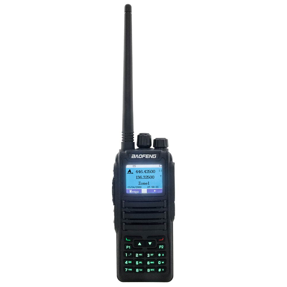 Baofeng DM-1701 Dual Band DMR Digital Radio Walkie Talkie Motorola Hynanda Compatible Black