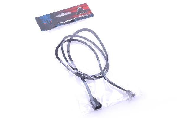 Phobya 4-Pin PWM Extension - 90cm | Black (81134)
