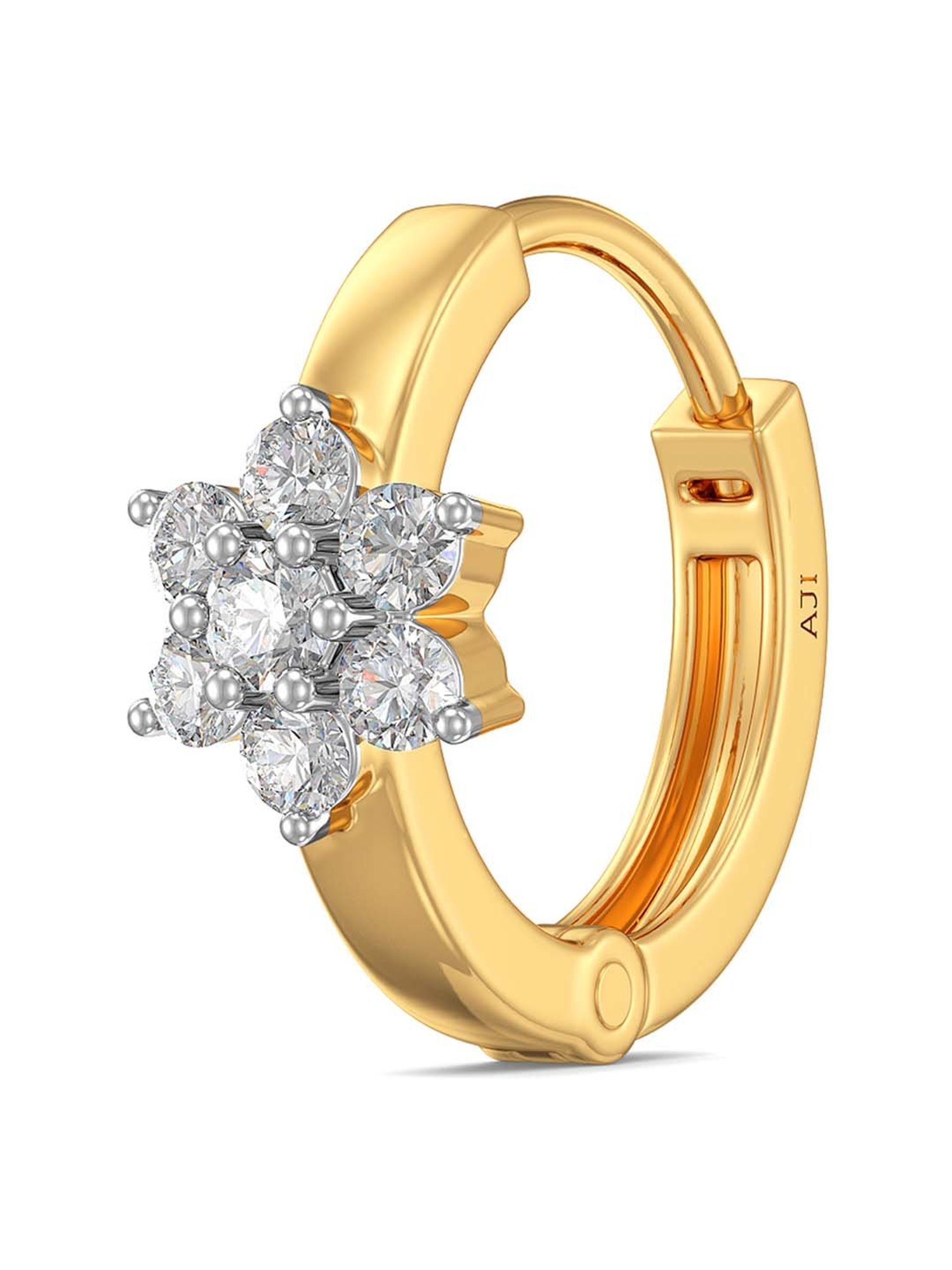 Joyalukkas 18 kt Gold & Diamond Nose Ring