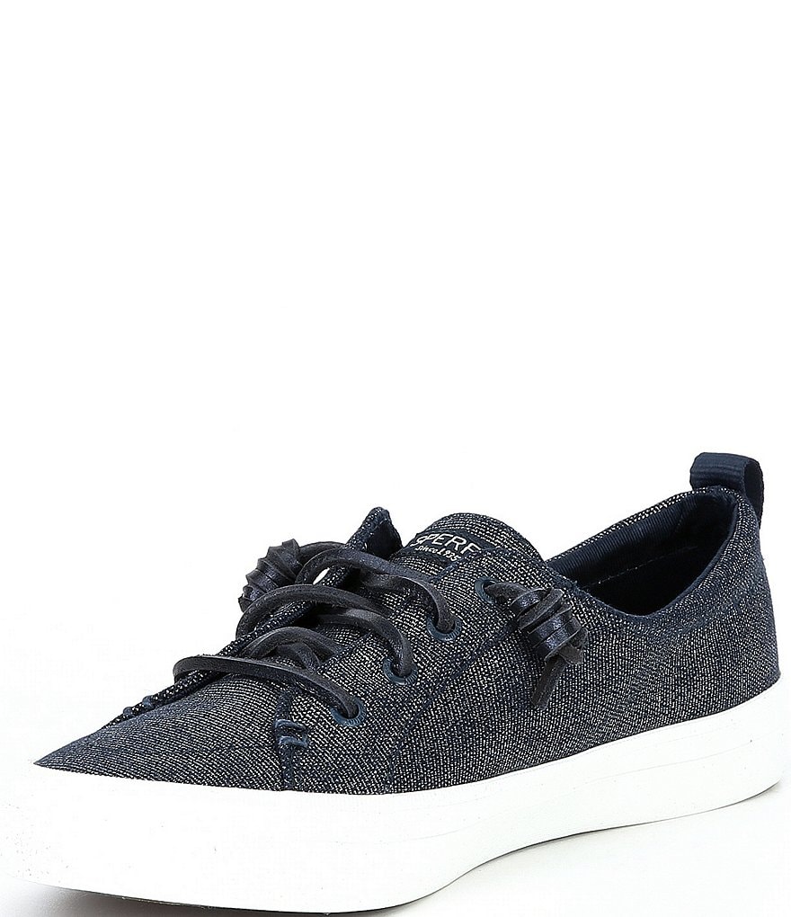 Sperry Crest Vibe Sparkle Textile Sneakers