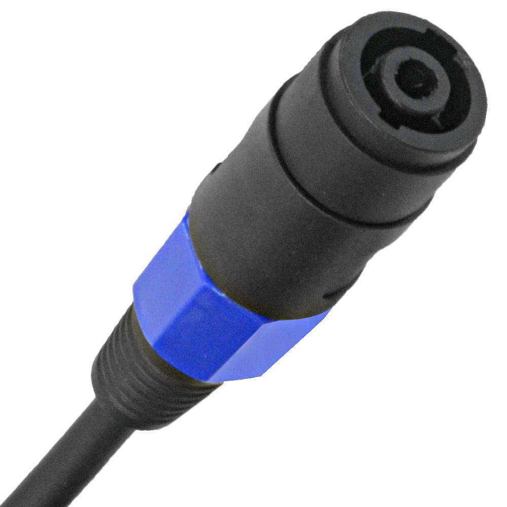 Seismic Audio - SPXC-3 - 3 Foot Professional Speakon Extension Cable - Speakon Male to Speakon Female - 12AWG 2 Conductor Speaon Extension Cable
