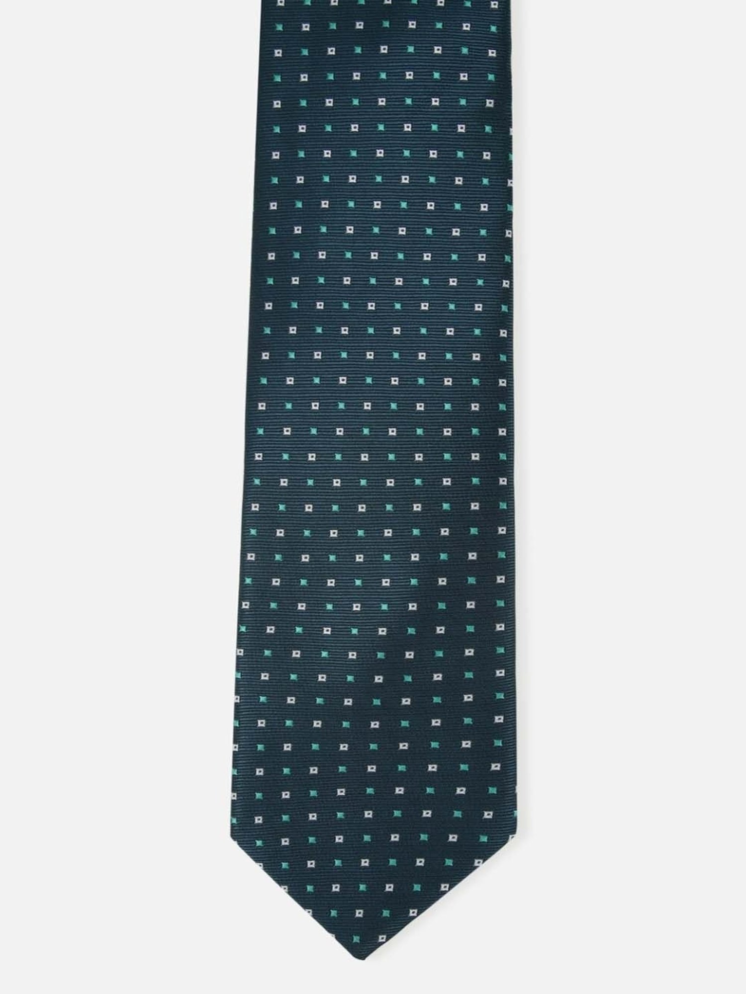 Louis Philippe Green Printed Tie